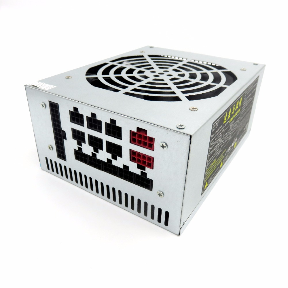 1800W ATX PSU Switching Modular Power Supply For Eth Rig Ethereum BTC