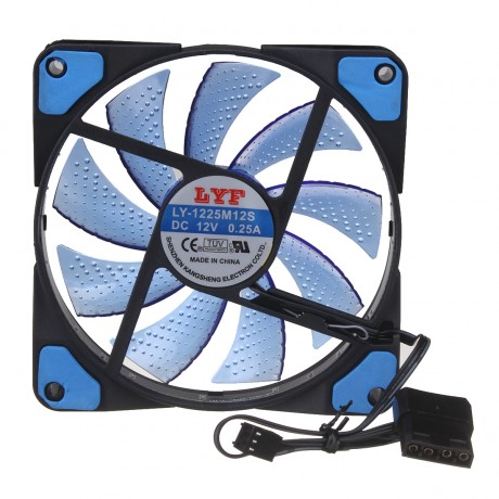 Fan Machine Fan 15 Lamps 12cm 4Pin CPU Cooling fans