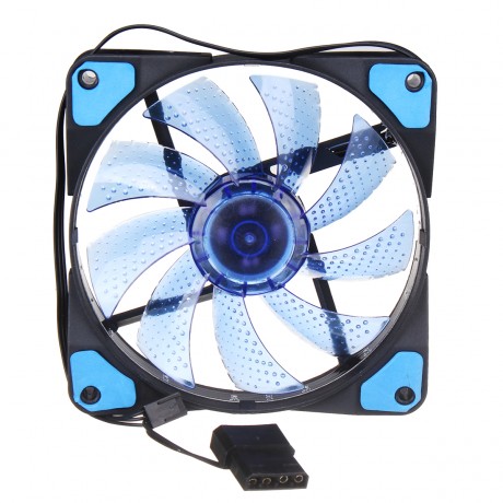 Fan Machine Fan 15 Lamps 12cm 4Pin CPU Cooling fans