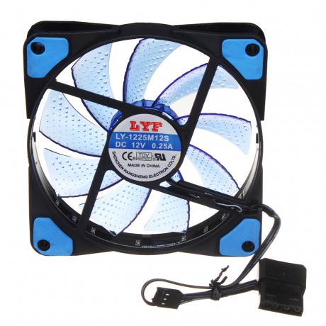 Fan Machine Fan 15 Lamps 12cm 4Pin CPU Cooling fans