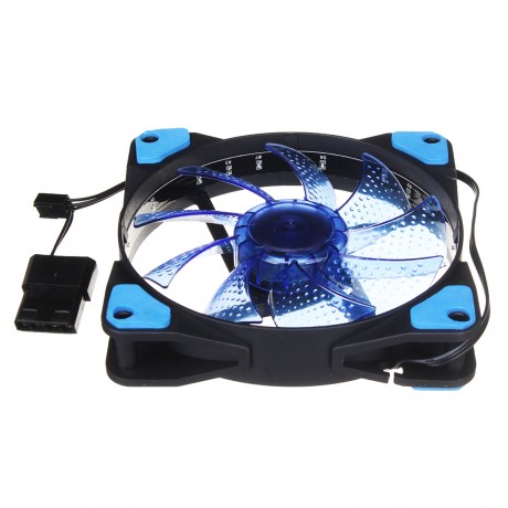 Fan Machine Fan 15 Lamps 12cm 4Pin CPU Cooling fans