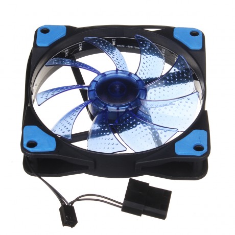 Fan Machine Fan 15 Lamps 12cm 4Pin CPU Cooling fans